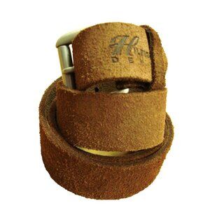 Tommy Hilfiger Brown Suede Belt